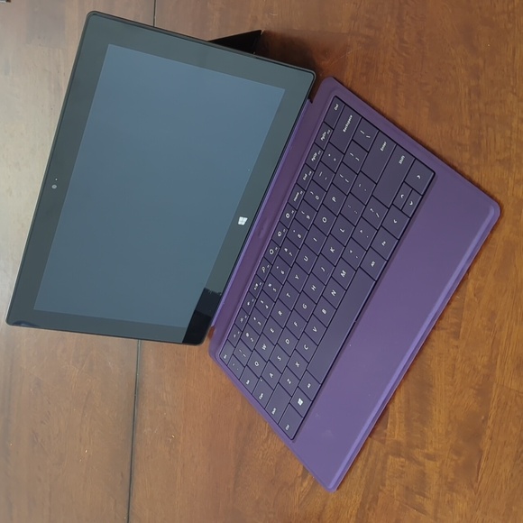 Microsoft Other - Windows Surface RT tablet w/ Bonus detachable purple keyboard